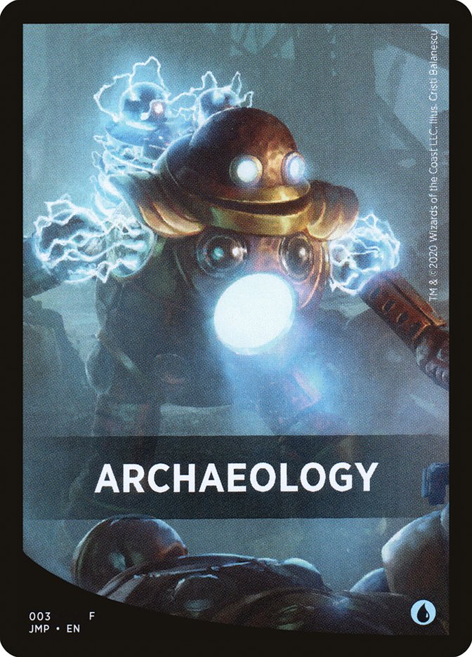 Archaeology Theme Card [Jumpstart Front Cards] | Galaxy Games LLC