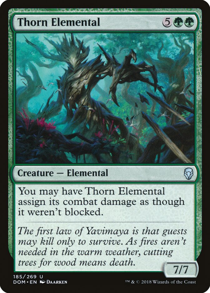 Thorn Elemental [Dominaria] | Galaxy Games LLC