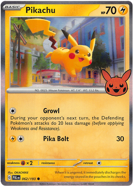 Pikachu (062/193) [Trick or Trade 2023] | Galaxy Games LLC