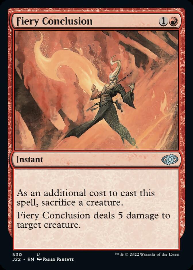 Fiery Conclusion [Jumpstart 2022] | Galaxy Games LLC