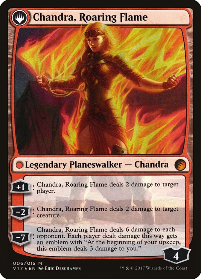 Chandra, Fire of Kaladesh // Chandra, Roaring Flame [From the Vault: Transform] | Galaxy Games LLC
