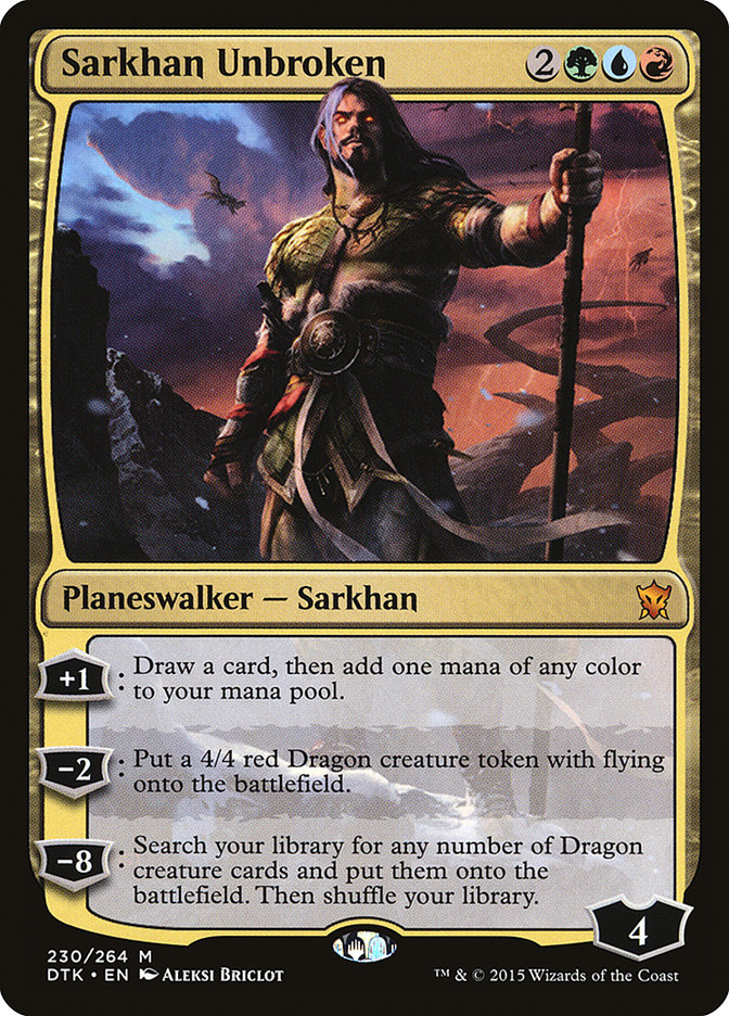 Sarkhan Unbroken [Dragons of Tarkir] | Galaxy Games LLC