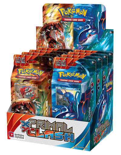 XY: Primal Clash - Theme Deck Display | Galaxy Games LLC