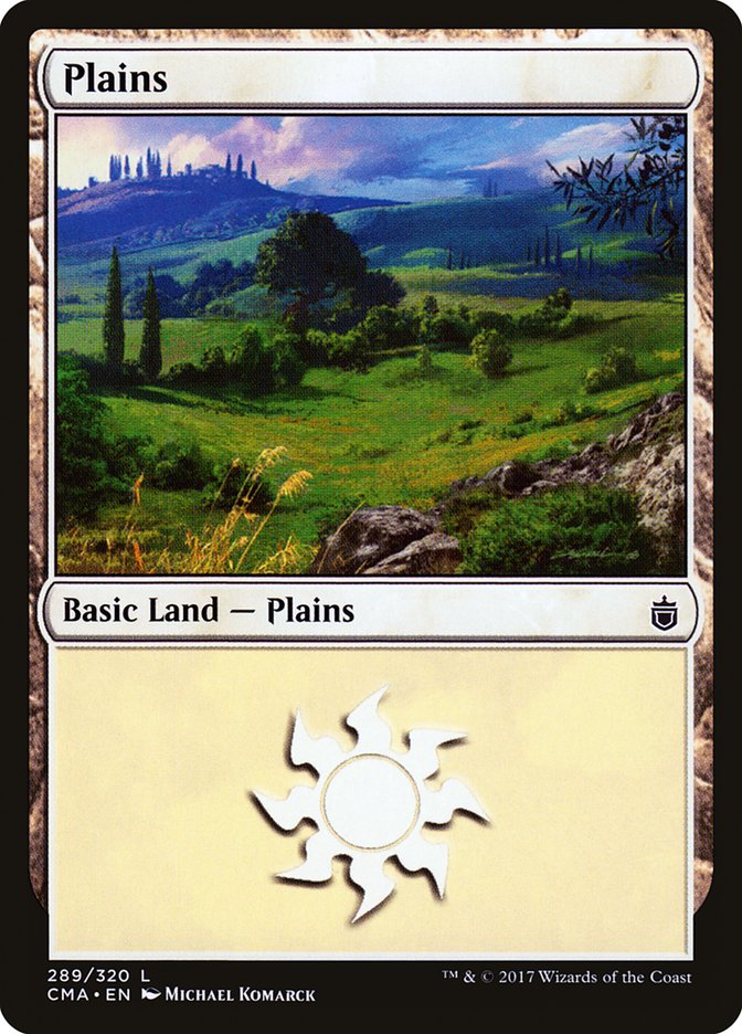 Plains (289) [Commander Anthology] | Galaxy Games LLC