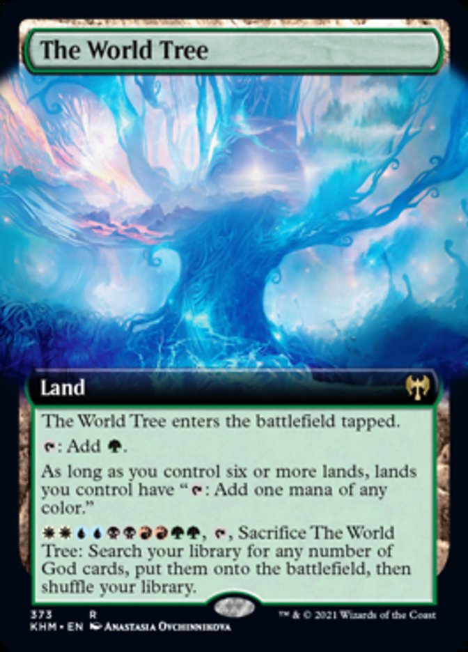 The World Tree (Extended Art) [Kaldheim] | Galaxy Games LLC