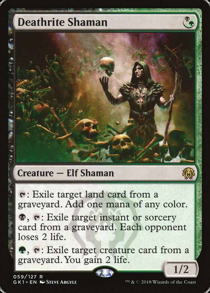 Deathrite Shaman [Guilds of Ravnica Guild Kit] | Galaxy Games LLC