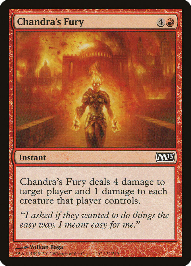 Chandra's Fury [Magic 2013] | Galaxy Games LLC