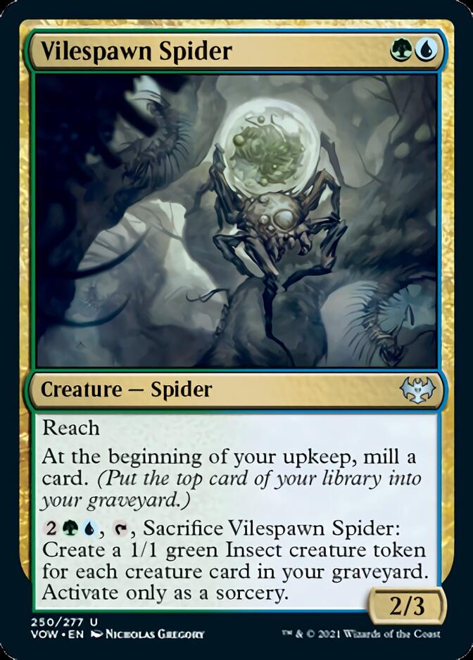 Vilespawn Spider [Innistrad: Crimson Vow] | Galaxy Games LLC