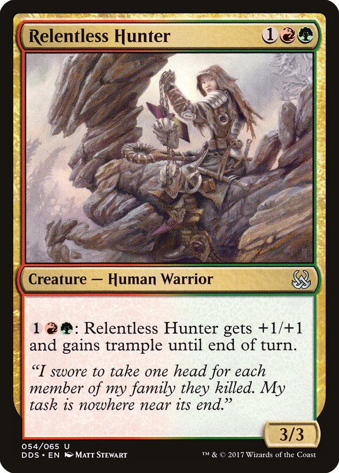 Relentless Hunter [Duel Decks: Mind vs. Might] | Galaxy Games LLC