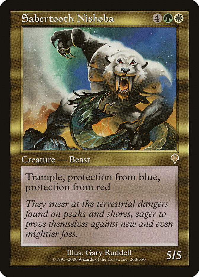 Sabertooth Nishoba [Invasion] | Galaxy Games LLC