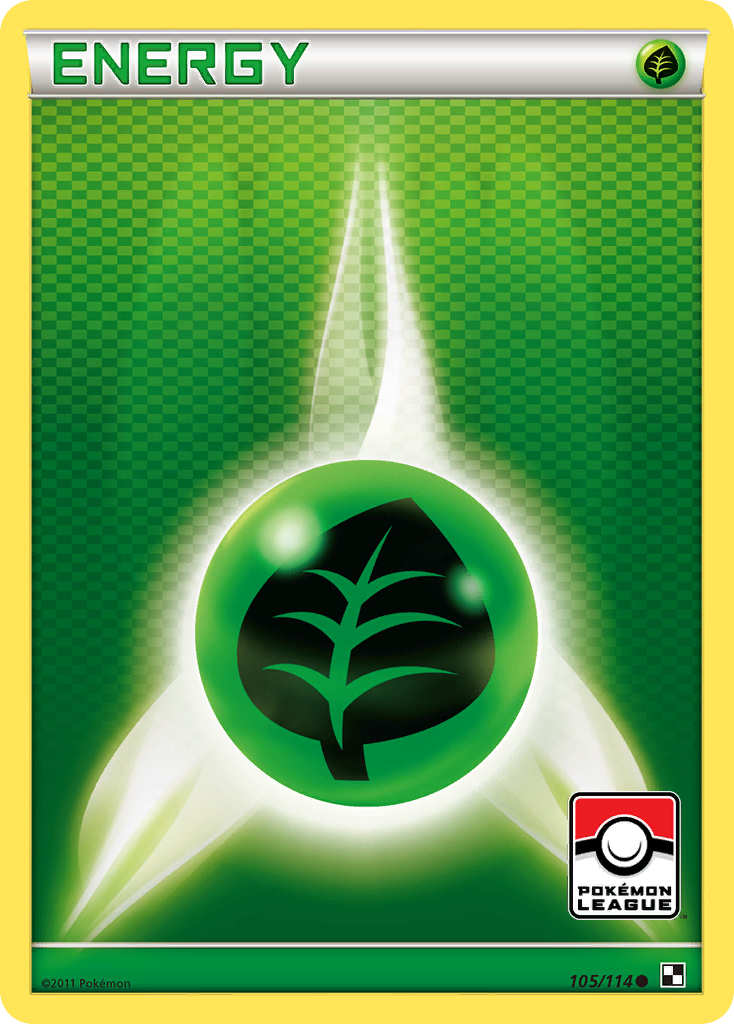 Grass Energy (105/114) [Black & White: Base Set] | Galaxy Games LLC