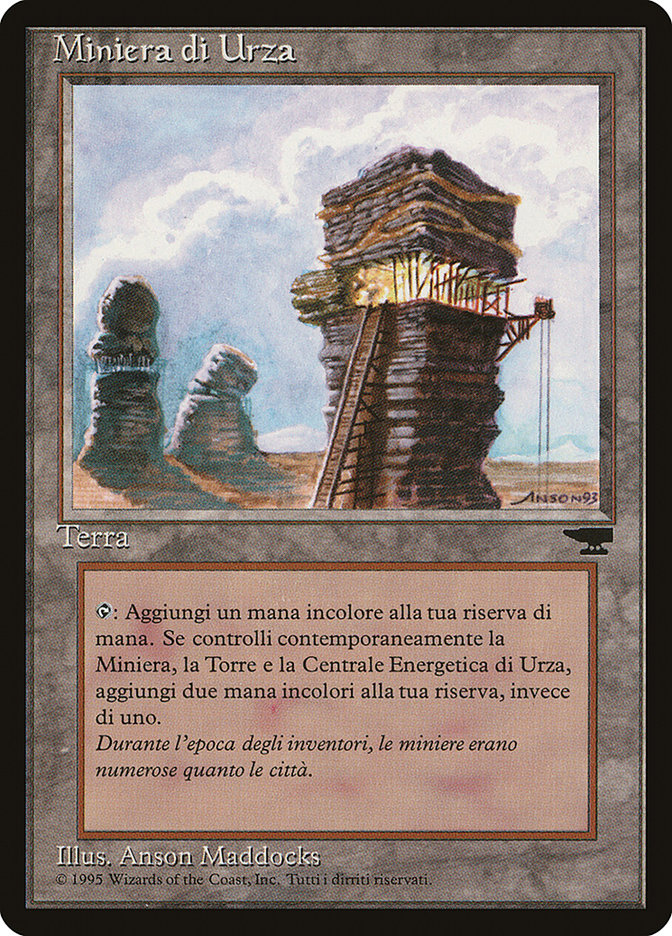 Urza's Mine (Clawed Sphere) (Italian) - "Miniera di Urza" [Rinascimento] | Galaxy Games LLC