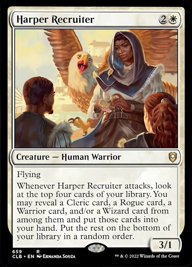 Harper Recruiter [Commander Legends: Battle for Baldur's Gate] | Galaxy Games LLC