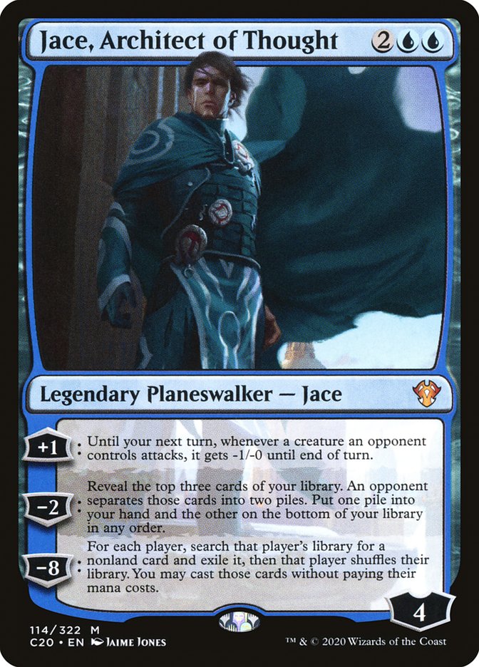 Jace, Architect of Thought [Commander 2020] | Galaxy Games LLC