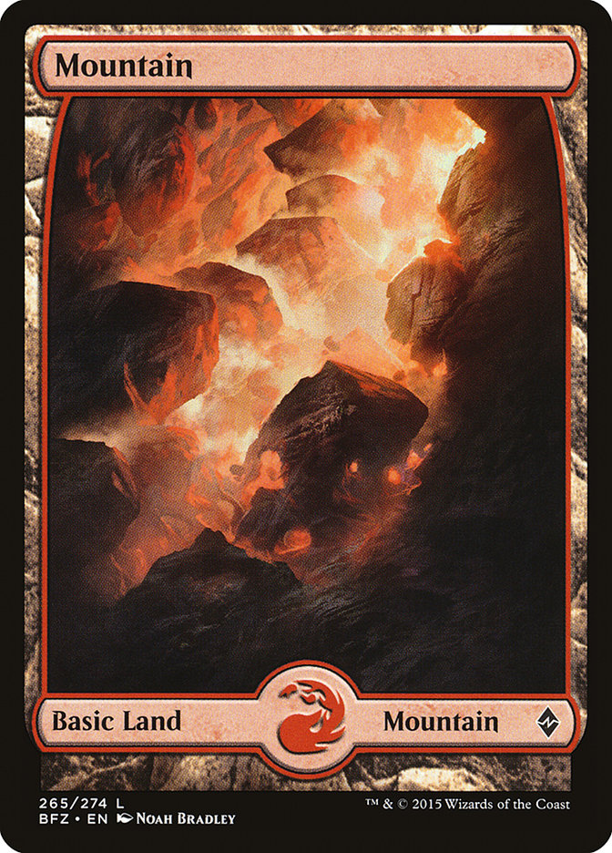 Mountain (265) [Battle for Zendikar] | Galaxy Games LLC