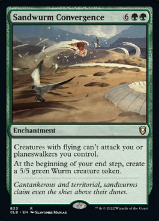Sandwurm Convergence [Commander Legends: Battle for Baldur's Gate] | Galaxy Games LLC