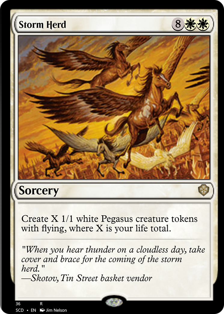 Storm Herd [Starter Commander Decks] | Galaxy Games LLC