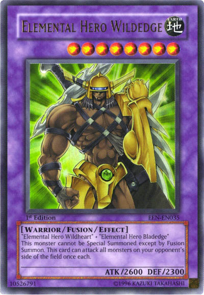 Elemental Hero Wildedge [EEN-EN035] Ultra Rare | Galaxy Games LLC