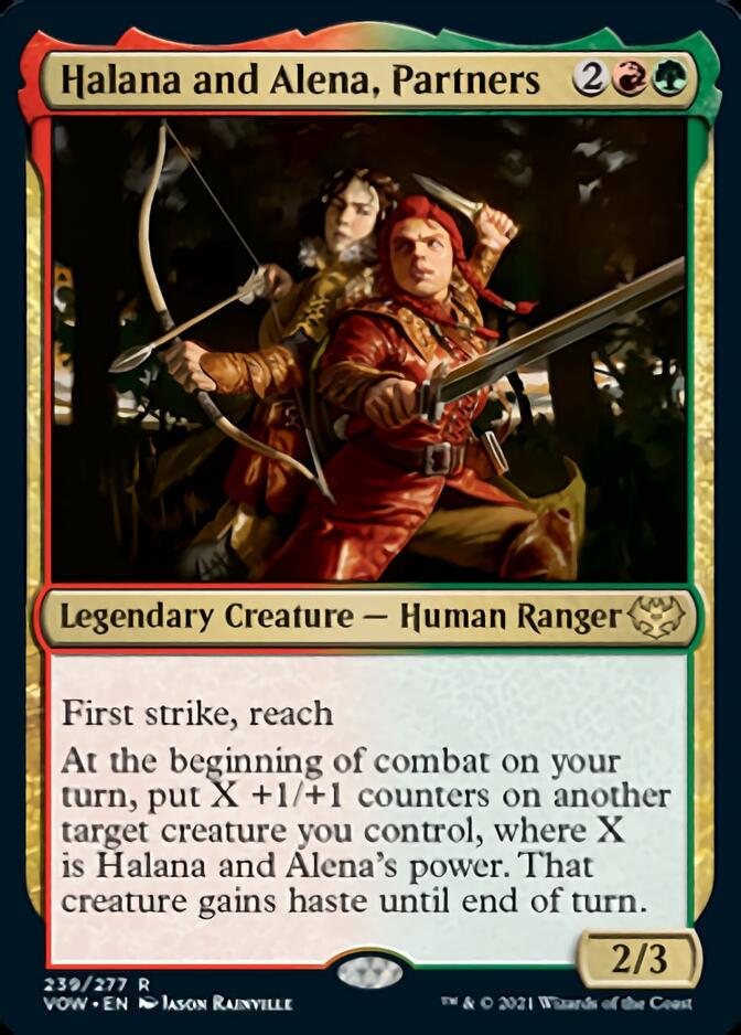 Halana and Alena, Partners [Innistrad: Crimson Vow] | Galaxy Games LLC