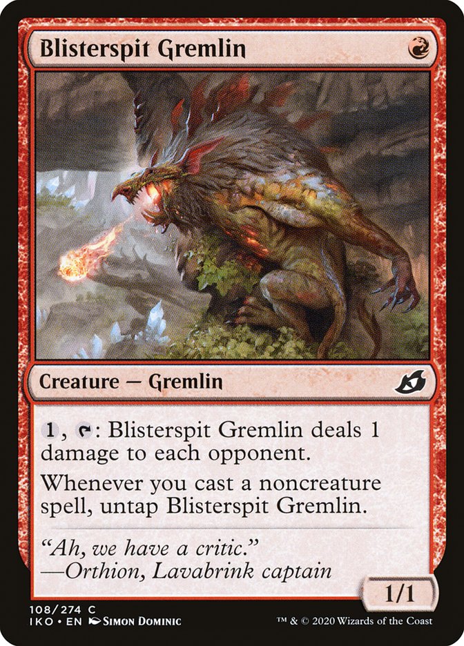 Blisterspit Gremlin [Ikoria: Lair of Behemoths] | Galaxy Games LLC