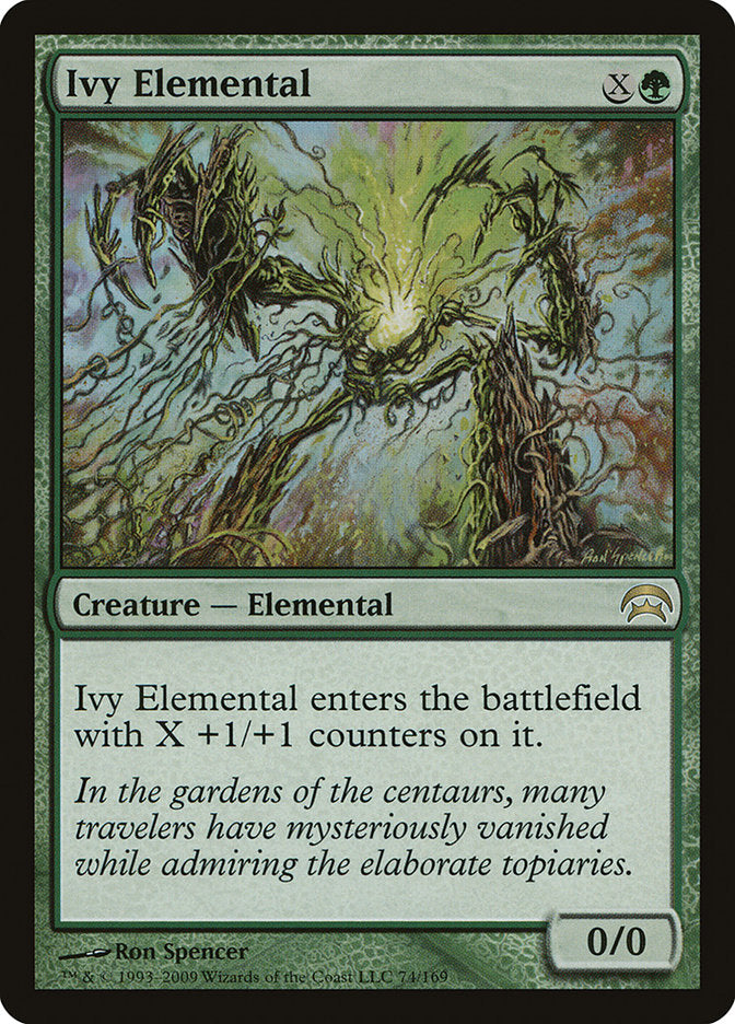 Ivy Elemental [Planechase] | Galaxy Games LLC