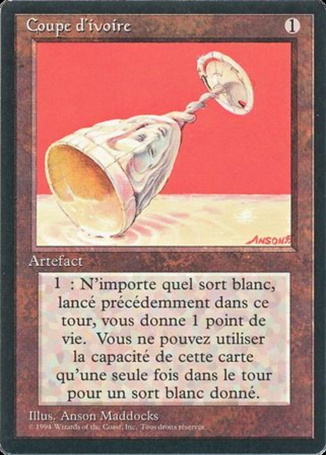Ivory Cup [Foreign Black Border] | Galaxy Games LLC