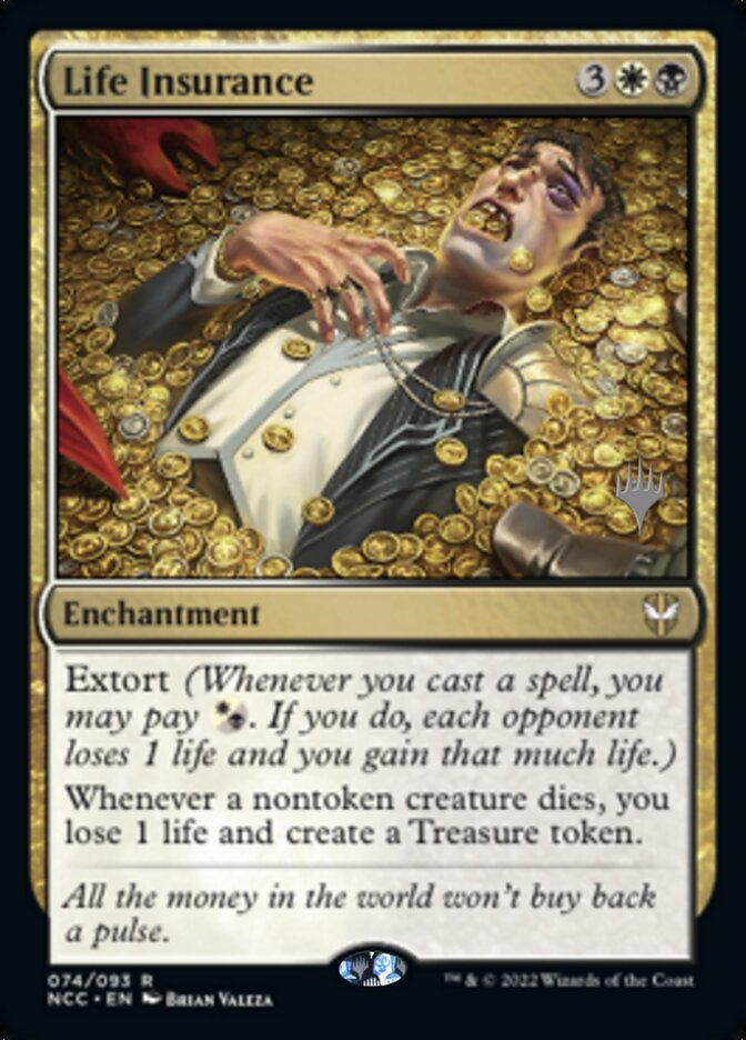 Life Insurance (Promo Pack) [Streets of New Capenna Commander Promos] | Galaxy Games LLC