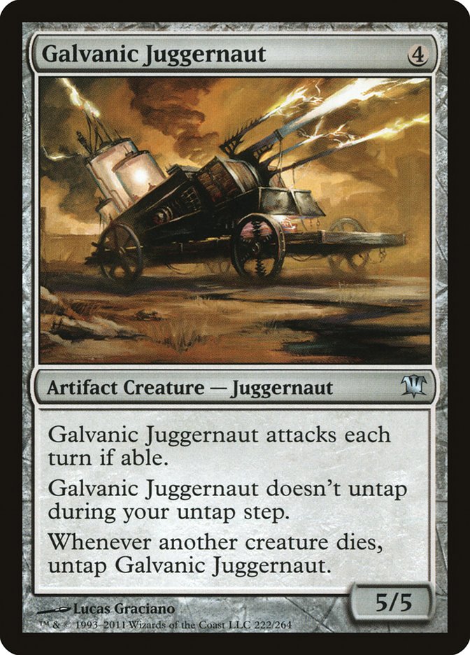 Galvanic Juggernaut [Innistrad] | Galaxy Games LLC