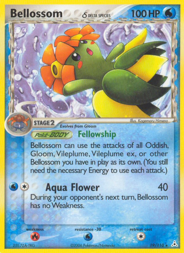 Bellossom (19/110) (Delta Species) [EX: Holon Phantoms] | Galaxy Games LLC