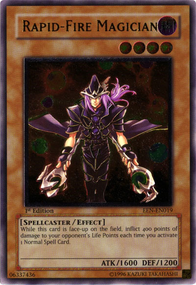 Rapid-Fire Magician [EEN-EN019] Ultimate Rare | Galaxy Games LLC