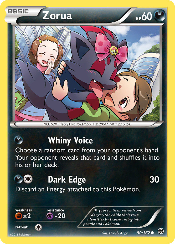 Zorua (90/162) [XY: BREAKthrough] | Galaxy Games LLC