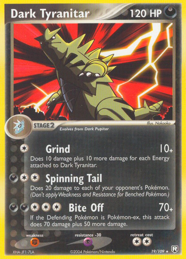 Dark Tyranitar (19/109) [EX: Team Rocket Returns] | Galaxy Games LLC