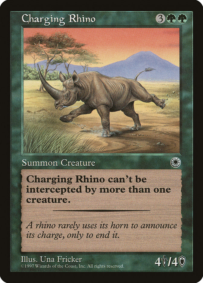 Charging Rhino [Portal] | Galaxy Games LLC