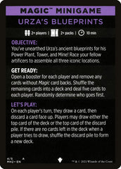 Urza's Blueprints (Magic Minigame) [Modern Horizons 2 Minigame] | Galaxy Games LLC