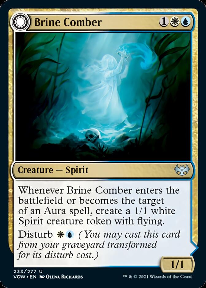 Brine Comber // Brinebound Gift [Innistrad: Crimson Vow] | Galaxy Games LLC