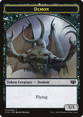 Demon (013/036) // Zombie (016/036) Double-sided Token [Commander 2014 Tokens] | Galaxy Games LLC