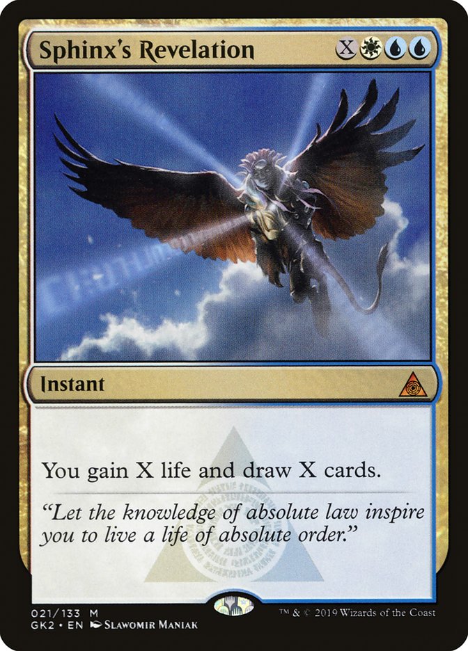 Sphinx's Revelation [Ravnica Allegiance Guild Kit] | Galaxy Games LLC