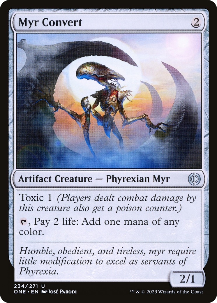 Myr Convert [Phyrexia: All Will Be One] | Galaxy Games LLC