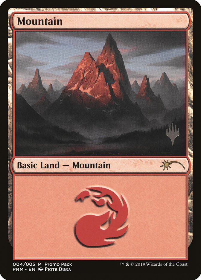 Mountain (4) [Core Set 2020 Promo Pack] | Galaxy Games LLC