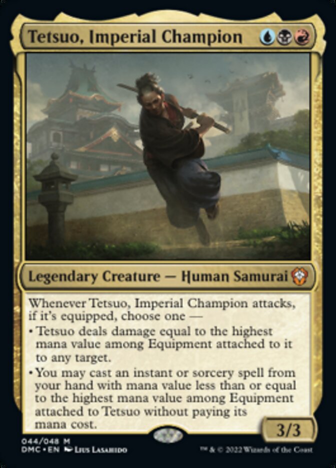 Tetsuo, Imperial Champion [Dominaria United Commander] | Galaxy Games LLC