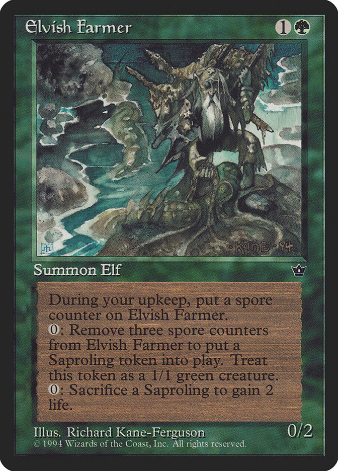 Elvish Farmer [Fallen Empires] | Galaxy Games LLC