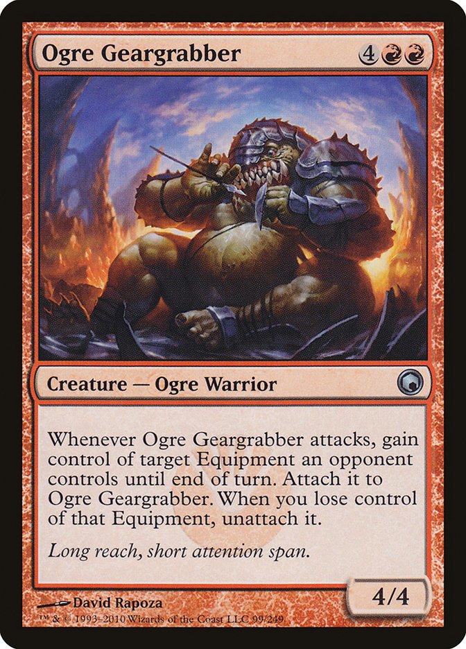 Ogre Geargrabber [Scars of Mirrodin] | Galaxy Games LLC