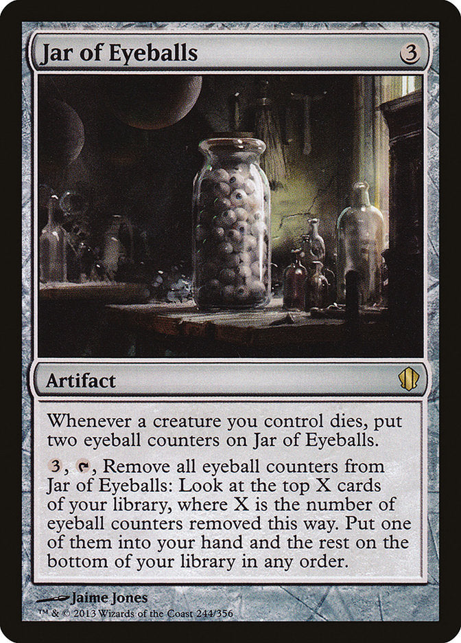 Jar of Eyeballs [Commander 2013] | Galaxy Games LLC