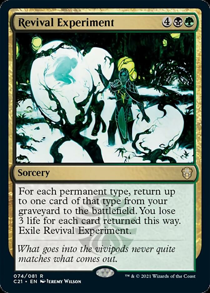 Revival Experiment [Commander 2021] | Galaxy Games LLC