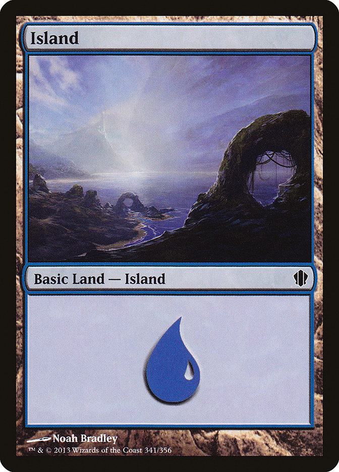 Island (341) [Commander 2013] | Galaxy Games LLC