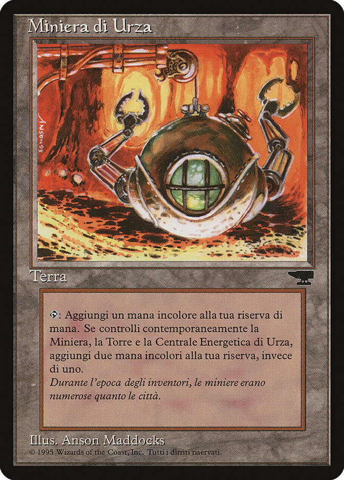 Urza's Mine (Mouth) (Italian) - "Miniera di Urza" [Rinascimento] | Galaxy Games LLC