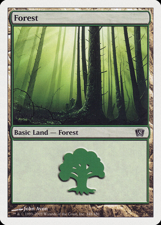 Forest (348) [Eighth Edition] | Galaxy Games LLC