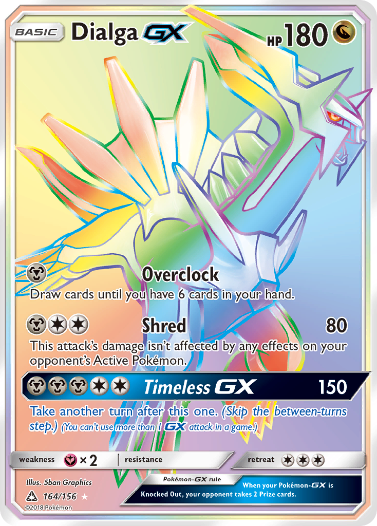 Dialga GX (164/156) [Sun & Moon: Ultra Prism] | Galaxy Games LLC