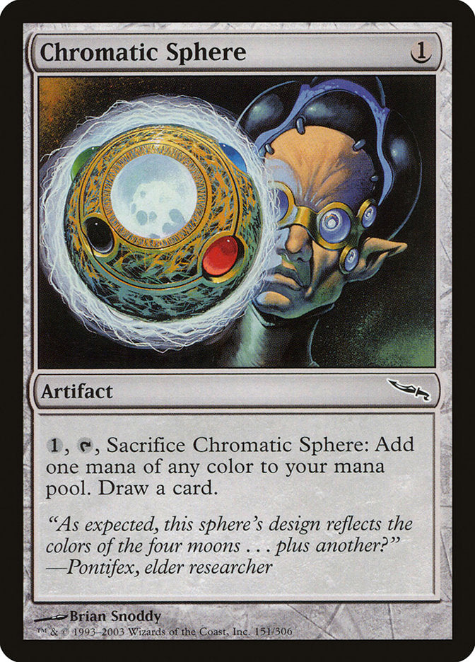 Chromatic Sphere [Mirrodin] | Galaxy Games LLC