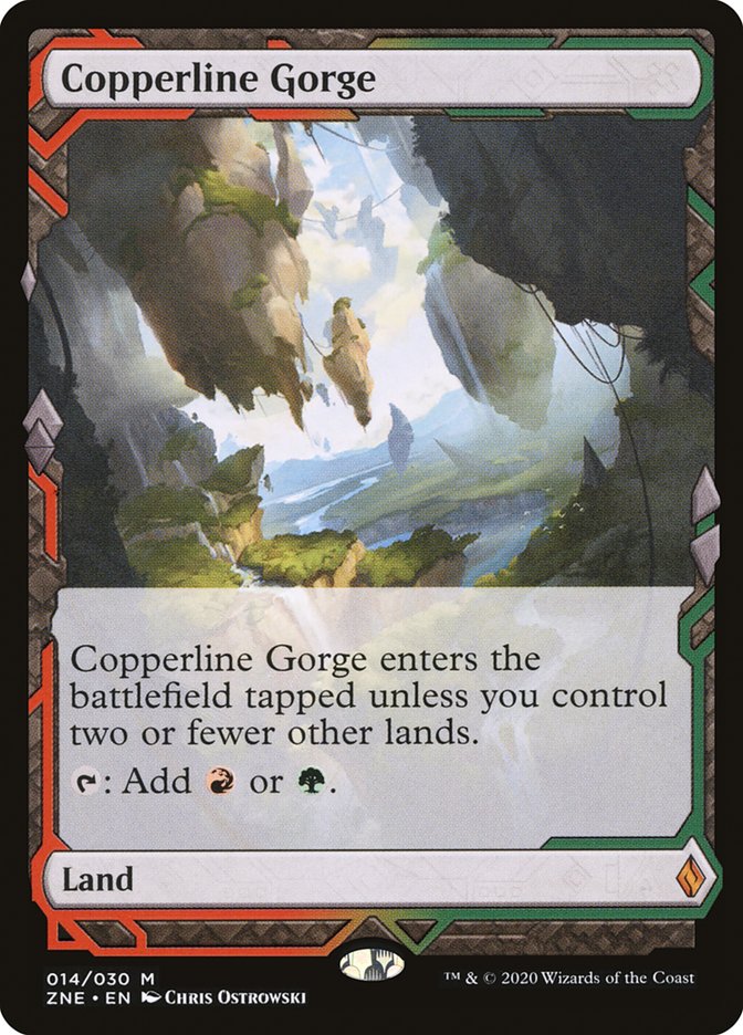 Copperline Gorge (Expeditions) [Zendikar Rising Expeditions] | Galaxy Games LLC